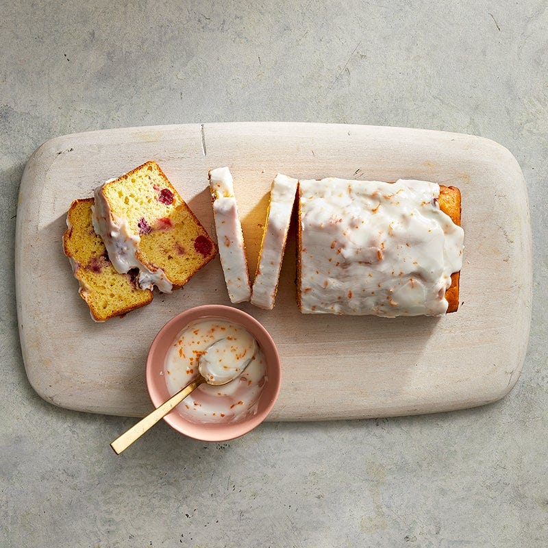 Photo de Cake glacé aux canneberges et à l'orange prise par WW