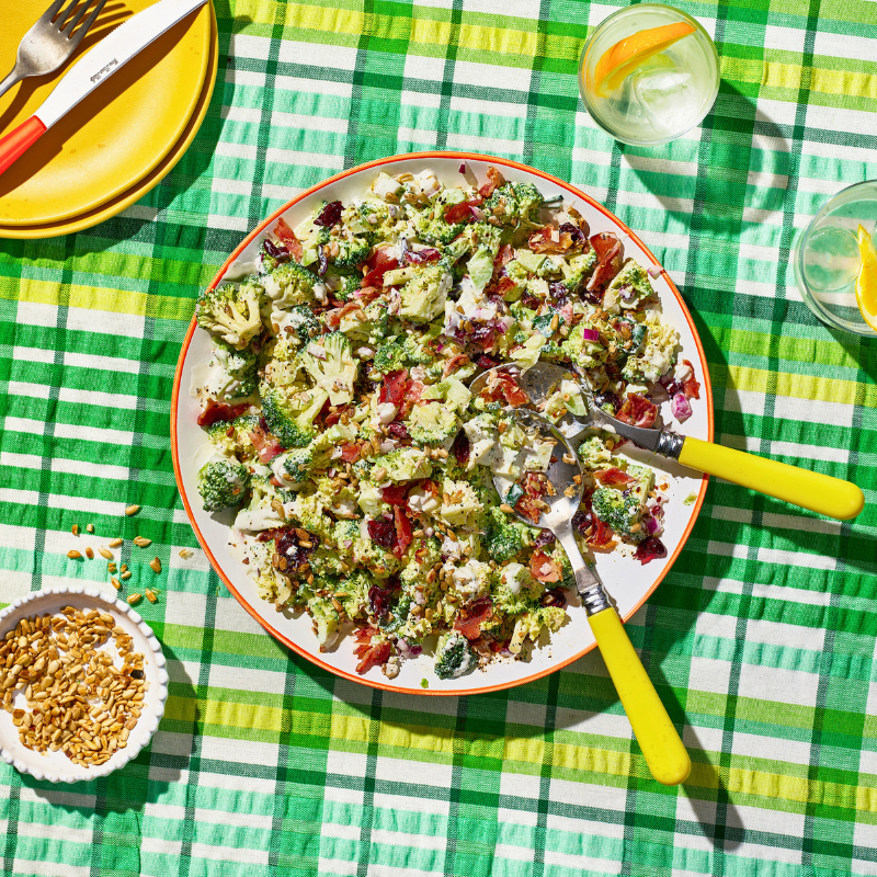 Photo of Broccoli salad with cranberries and bacon by WW