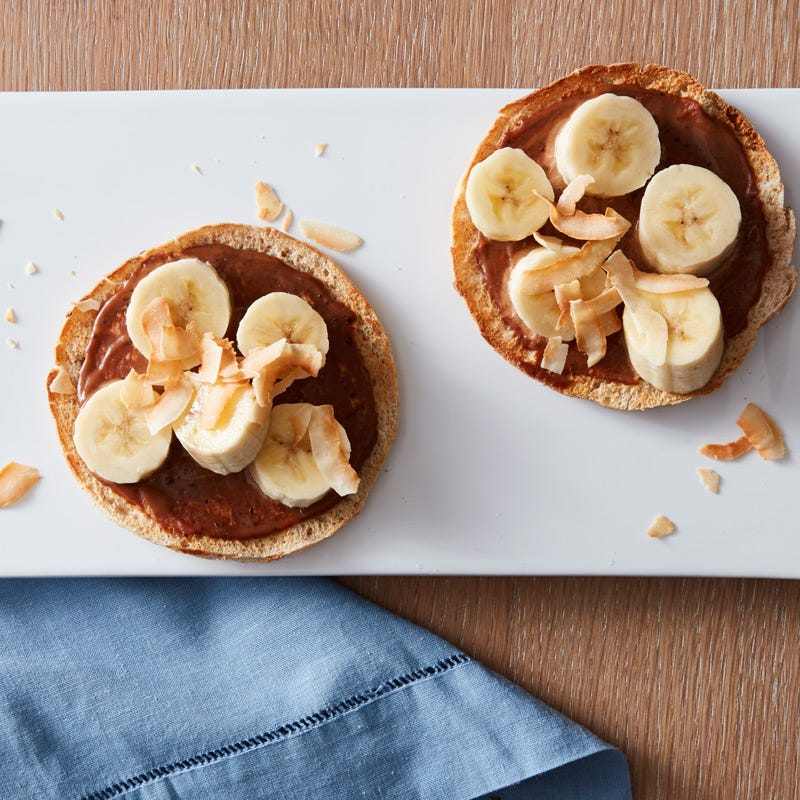 Photo of Chunky monkey breakfast pizzas by WW