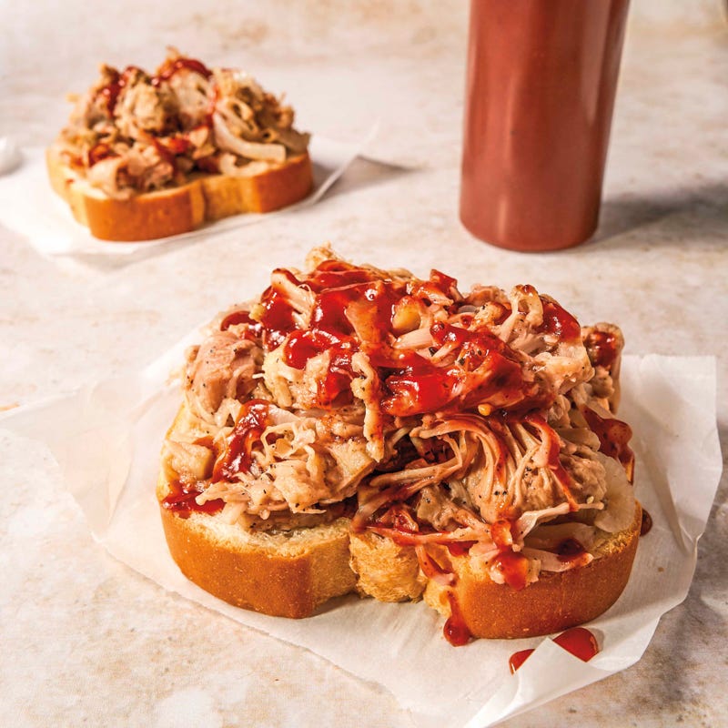 Carolina-style pulled jackfruit