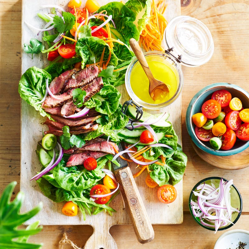 ViktVäktarna - Sallad med flankstek