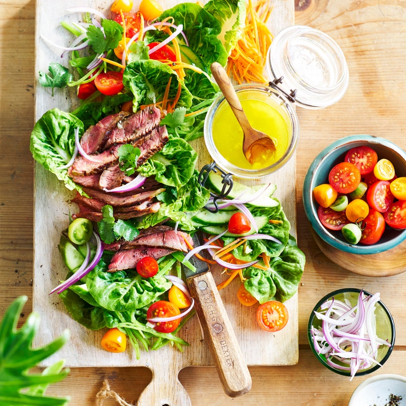 ViktVäktarna - Sallad med flankstek
