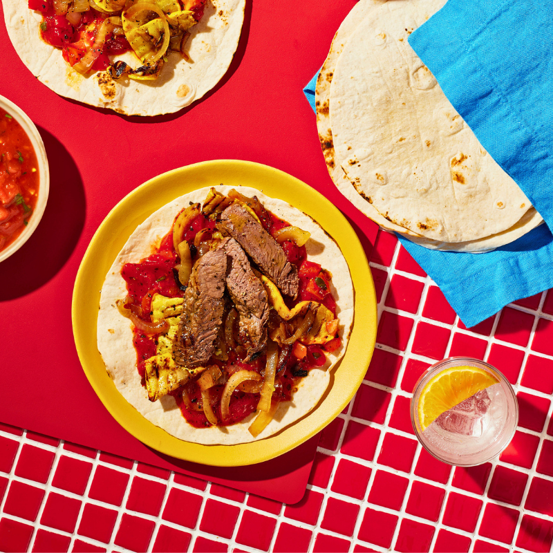 Photo of Grilled steak tacos by WW
