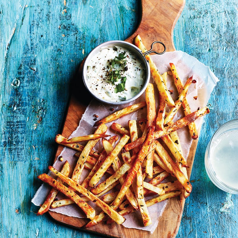Photo of Thai-spiced tofu fries with vegan ‘mayo’ by WW
