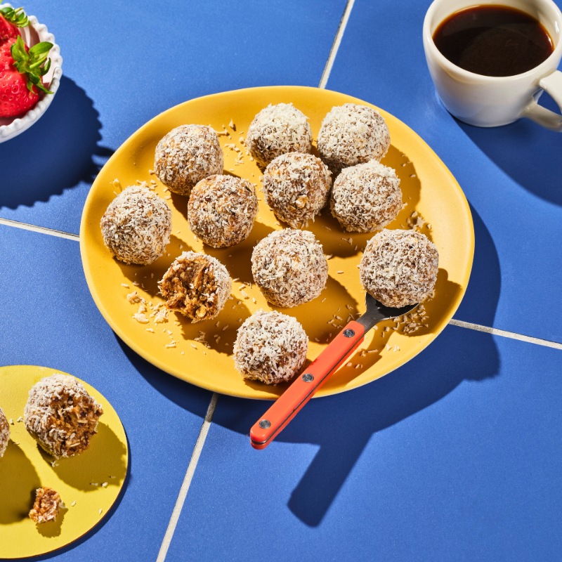 Photo of Coconut, Date, and Oat Snack Bites by WW
