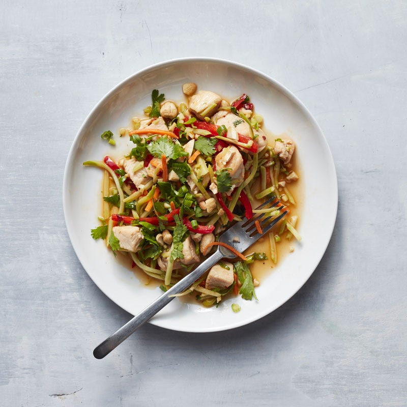 Photo of Chicken & broccoli slaw with cashews by WW