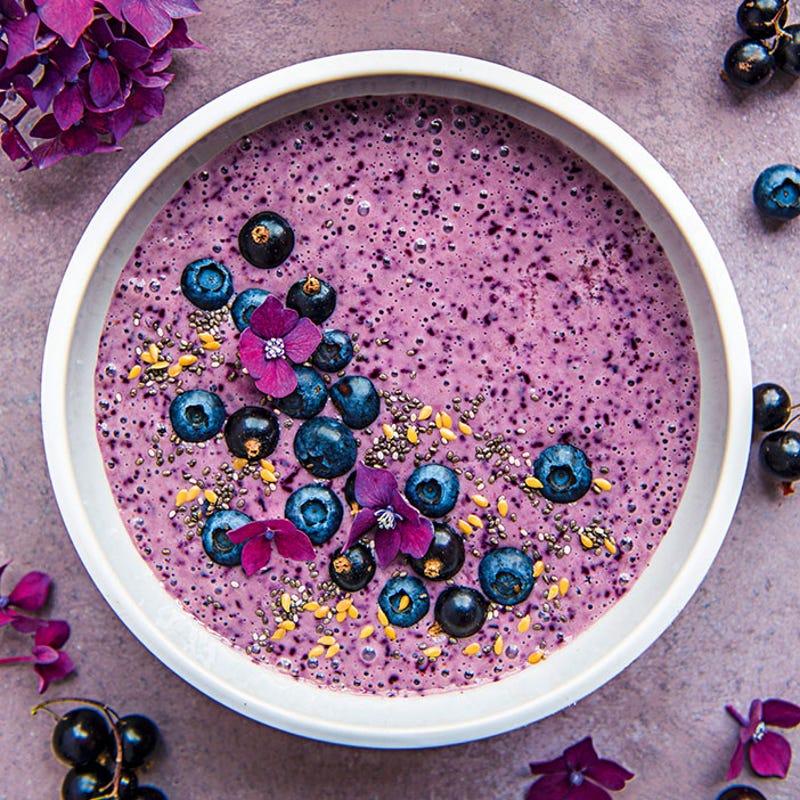 Photo de Purple smoothie bowl prise par WW