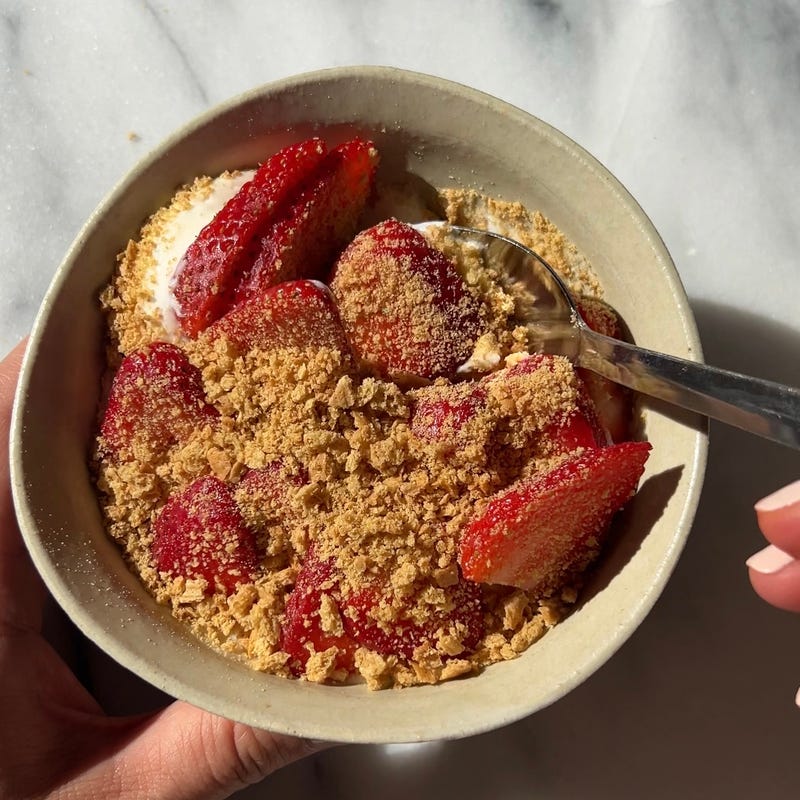 Photo of Strawberry cheesecake bowl by WW