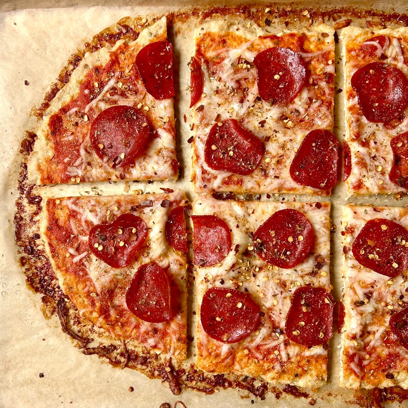 Photo of High-Protein Chicken Parm Pizza by WW
