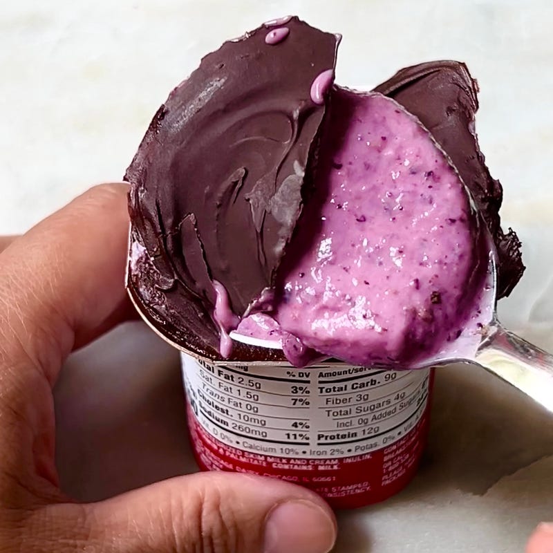 Photo of Berry Cottage Cheese Sorbet Cups by WW